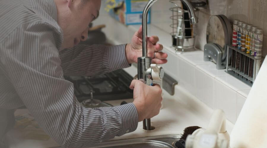 Professional sink repair in Union, MI